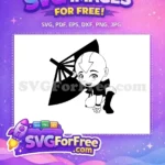 Free Happy Aang Arrow Free Glider Avatar Last Airbender ANIME Free SVG - Instant Download