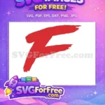 Free Red Grunge Brushstroke Free Dynamic Anime Power Effect Free SVG - Instant Download