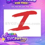 Free Bold Red Z Free Dynamic Anime Style Dragon Ball Z Free SVG - Instant Download