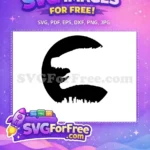 Free Roaring Black Godzilla Free City Skyline Anime Free SVG - Instant Download