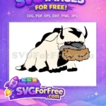 Free Cream Appa Free Black Arrow Avatar ANIME Free SVG - Instant Download