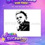 Free Stark Mask Free Horror Slayer Michael Myers ANIME Free SVG - Instant Download