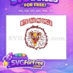 Free Fierce Eagle Free Red Beak Anime Quote Free SVG - Instant Download