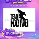 Free Roaring King Kong Fist Free Distressed Team Kong ANIME Free SVG - Instant Download