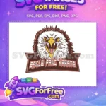 Free Fierce Eagle Free Open Beak Cobra Kai Anime Free SVG - Instant Download