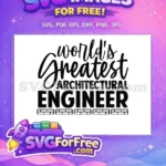 Free Greatest Engineer Free Brick Outline Architect Silhouette Free SVG - Instant Download