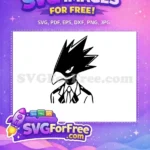 Free Dark Bird Free Formal Suit Tokoyami Anime Free SVG - Instant Download