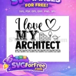 Free Love Architect Free Construction Tools Silhouette Free SVG - Instant Download