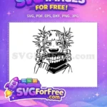 Free Toga Maniacal Free Buns My Hero Academia Free SVG - Instant Download