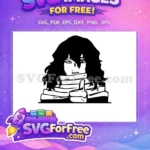 Free Tired Aizawa Free Thumbs Up MHA Anime Free SVG - Instant Download