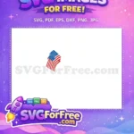 Free Waving Red White Blue Free Stars Stripes American Anime Free SVG - Instant Download