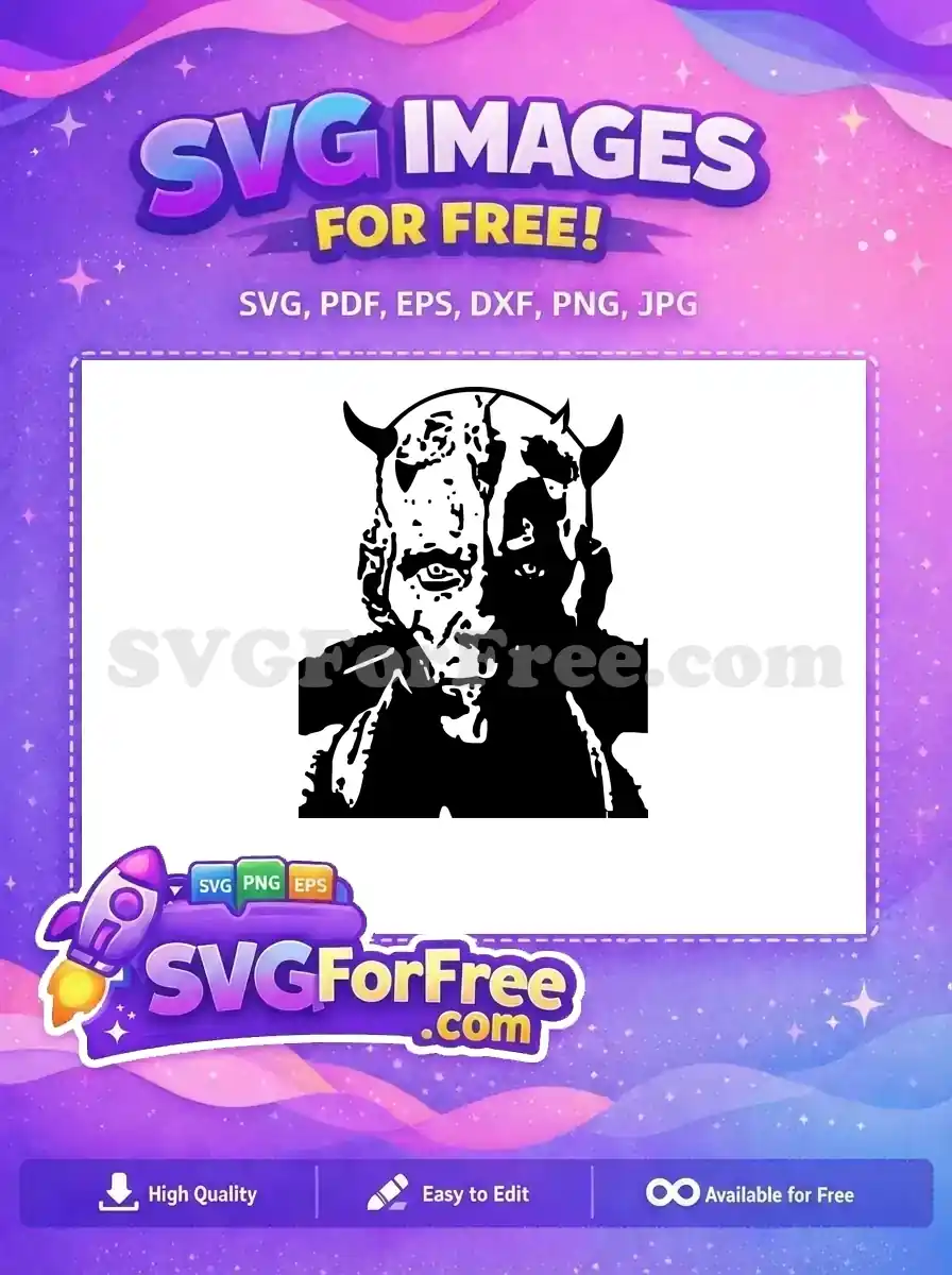 Free Darth Maul Horns Free Sith Lord Star Wars Free SVG 1
