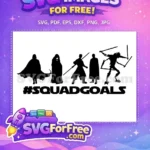 Free Dark Side Free Silhouette Star Wars Free SVG - Instant Download