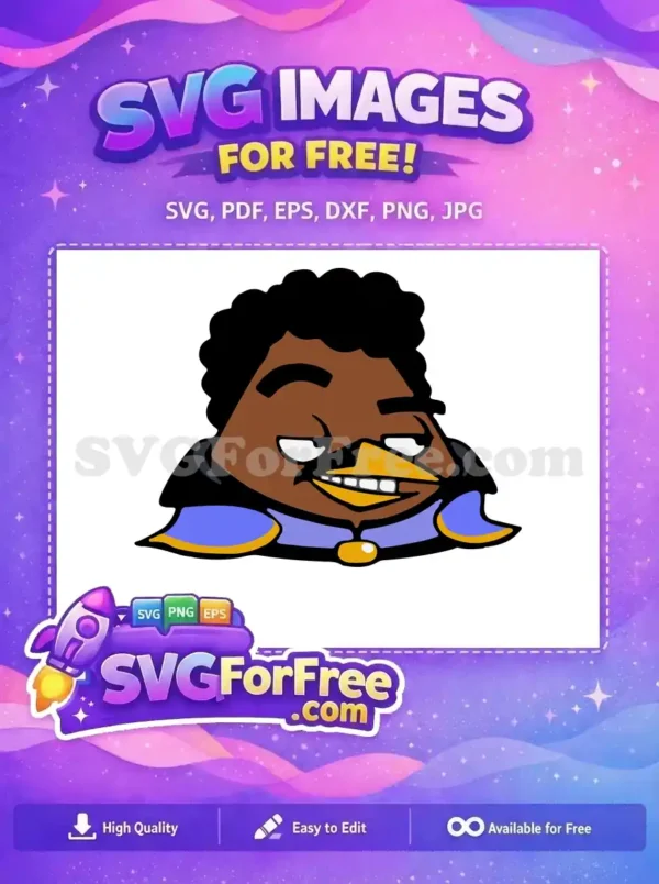 Free Lando Calrissian Angry Bird Free Smirking Expression Star Wars Free SVG Free Lando Calrissian Angry Bird Free Smirking Expression Star Wars Free SVG