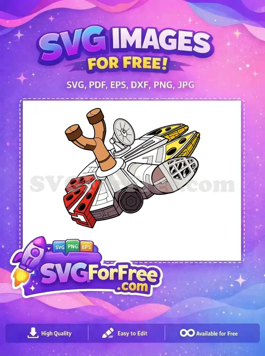 Free Red Vents Free Yellow Fins Star Wars Free SVG