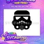 Free Black Helmet Free Mask Star Wars Free SVG 1 - Instant Download
