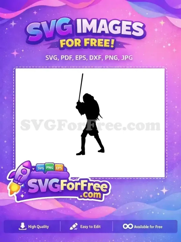 Free Lightsaber Duel Free Silhouette Darth Vader Star Wars Free SVG