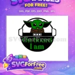 Free Green Yoda Free On Board Car Sign Star Wars Free SVG - Instant Download