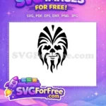 Free Furry Wookiee Free Bandolier Star Wars Free SVG - Instant Download