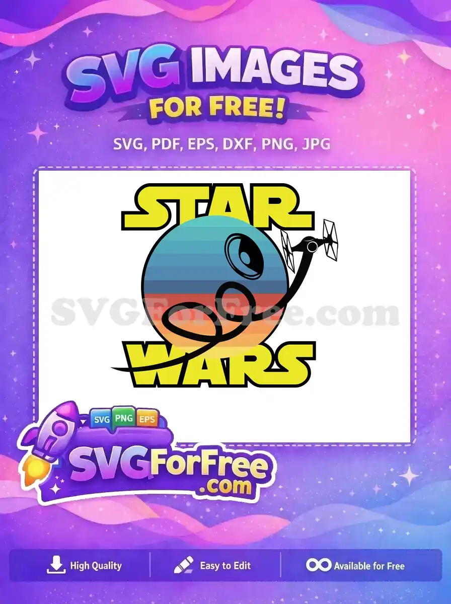 Free Death Star Free Tie Fighter Star Wars Free SVG