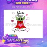 Free Green Yoda Free Red Cape Star Wars Free SVG - Instant Download