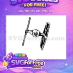 Free TIE Fighter Detail Free Star Wars Vehicle Free SVG - Instant Download