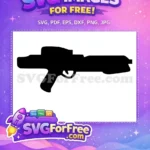 Free Blaster Silhouette Free Star Wars Movie Free SVG - Instant Download