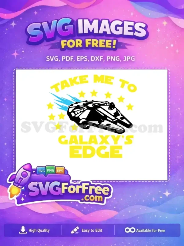 Free Millennium Falcon Free Blue Streaks Star Wars Free SVG Free Millennium Falcon Free Blue Streaks Star Wars Free SVG