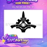 Free Spaceship Emblem Free Star Wars Logo Star Wars Free SVG - Instant Download