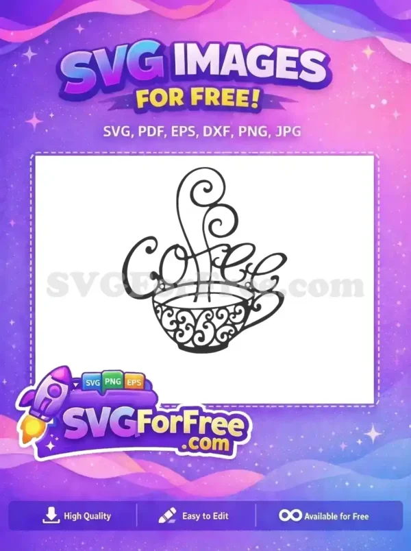 Free Decorative Coffee Free Cup Starbucks Free SVG