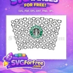 Free Starbucks Logo Free Omega Symbols Pattern Free SVG - Instant Download