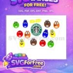 Free Colorful Candies Free Starbucks Characters M and Ms Free SVG - Instant Download