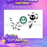 Free Green Jack Skellington Free Nightmare Before Coffee Free SVG - Instant Download