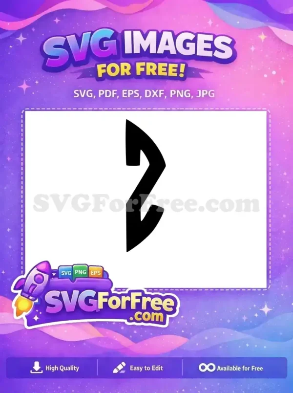 Free Number One Free Starbucks Black Design Free SVG