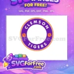Free Orange Paw Free Clemson Tigers Starbucks Free SVG 2 - Instant Download