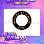 Free CSUF Titans Girl Free Stars Design Free SVG - Instant Download