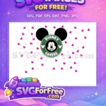 Free Smiling Face Free Starbucks Logo Mickey Mouse Free SVG - Instant Download