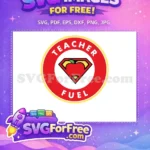 Free Teacher Fuel Red Apple Free Starbucks Logo Free SVG - Instant Download