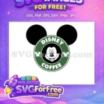 Free Smiling Face Free Green Starbucks Mickey Free SVG 3 - Instant Download