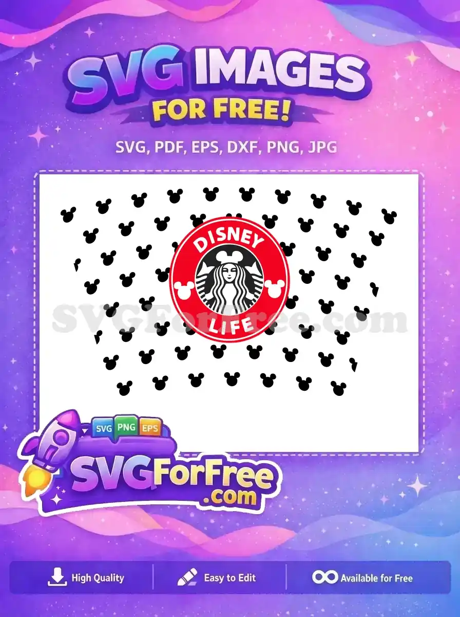 Free Chef Hat Free Disney Life Starbucks Free SVG 1