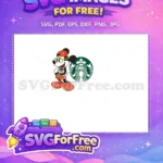 Free Red Louis Vuitton Mickey Free Starbucks SVG Free SVG - Instant Download