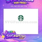 Free Starbucks Siren Logo Free Green Design Starbucks Free SVG 3 - Instant Download
