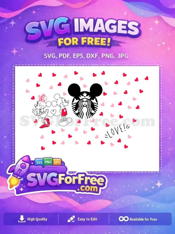 Free Minnie Kissing Free Starbucks Logo Valentines Free SVG Free Minnie Kissing Free Starbucks Logo Valentines Free SVG