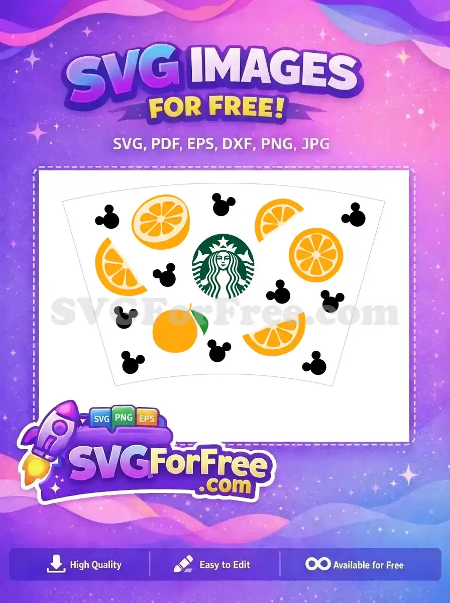 Free Orange Slices Free Starbucks Logo Summer Free SVG 2