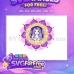 Free Floral Princess Free Pascal Starbucks Tangled Free SVG - Instant Download