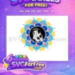 Free Smiling Snow White Free Apple Starbucks Design Free SVG - Instant Download