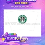 Free Starbucks Logo Free Green Circle Coffee Free SVG - Instant Download