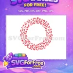 Free Leopard Print Free Starbucks Circle Frame Free SVG 1 - Instant Download