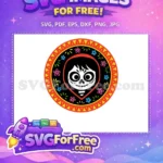Free Colorful Flowers Free Skull Starbucks Coco Free SVG - Instant Download