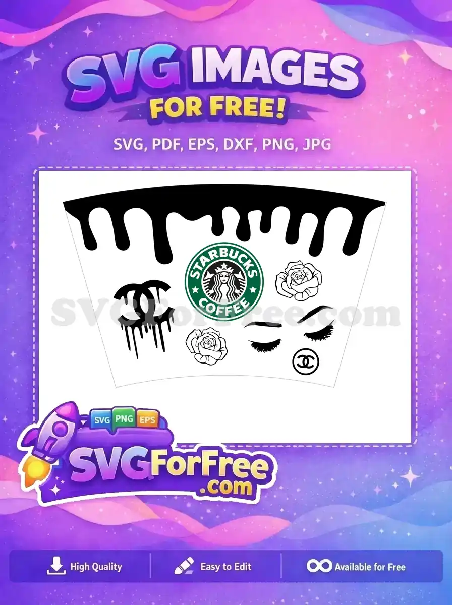 Free Starbucks Logo Free Green White Classic Free SVG